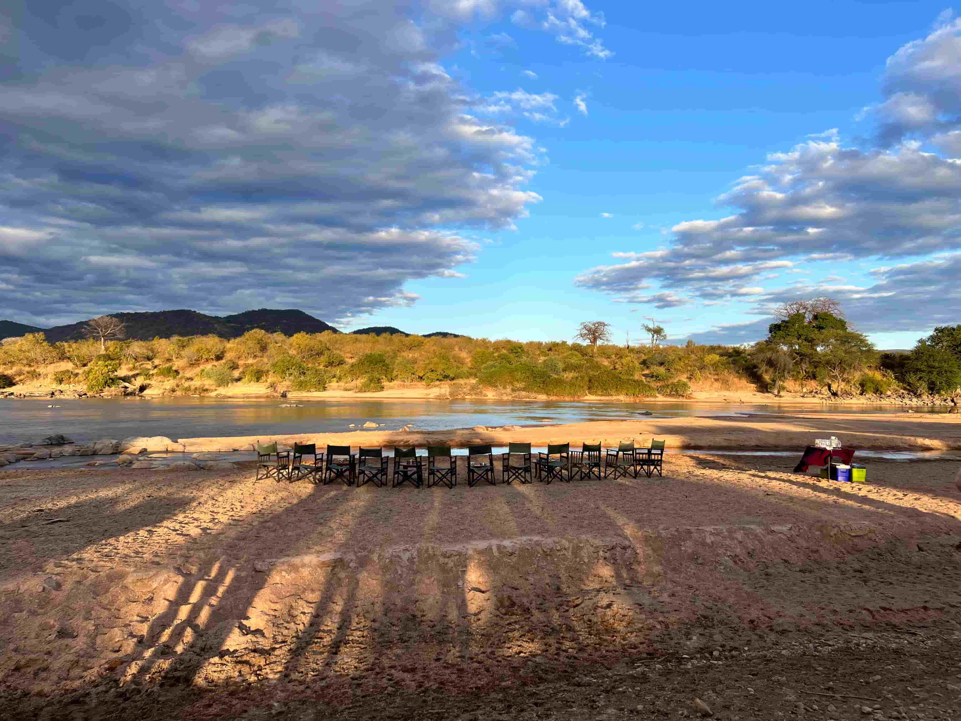 Stellar spot for a tea break - Nyerere National Park