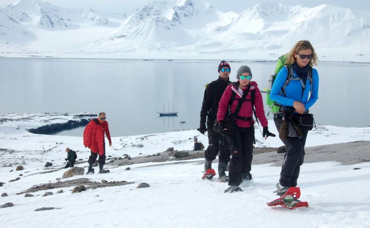 snowshoeing antarctica 