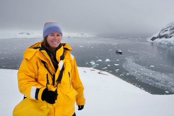 Tara Sutherland in Antarctica