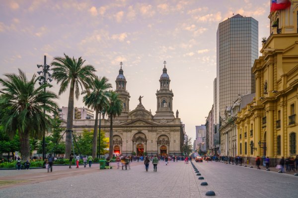 Plaza de Armas in Santiago,Chile Plaza de Armas in Santiago,Chile
