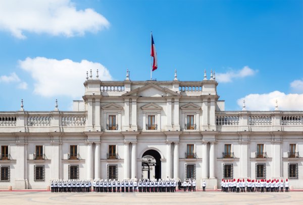Palacio de Moneda in Santiago,Chile Palacio de Moneda in Santiago,Chile