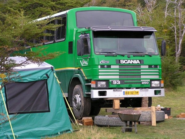 Esperanza, our expedition vehicle g
