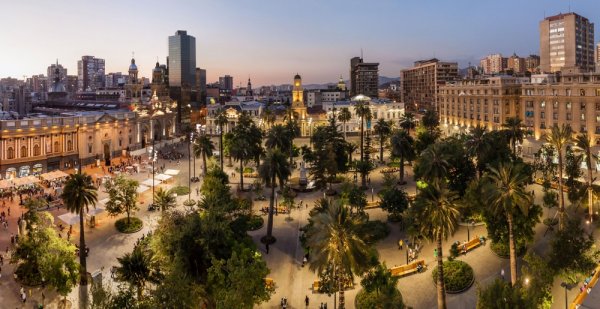 Plaza de Armas in Santiago,Chile Plaza de Armas in Santiago,Chile