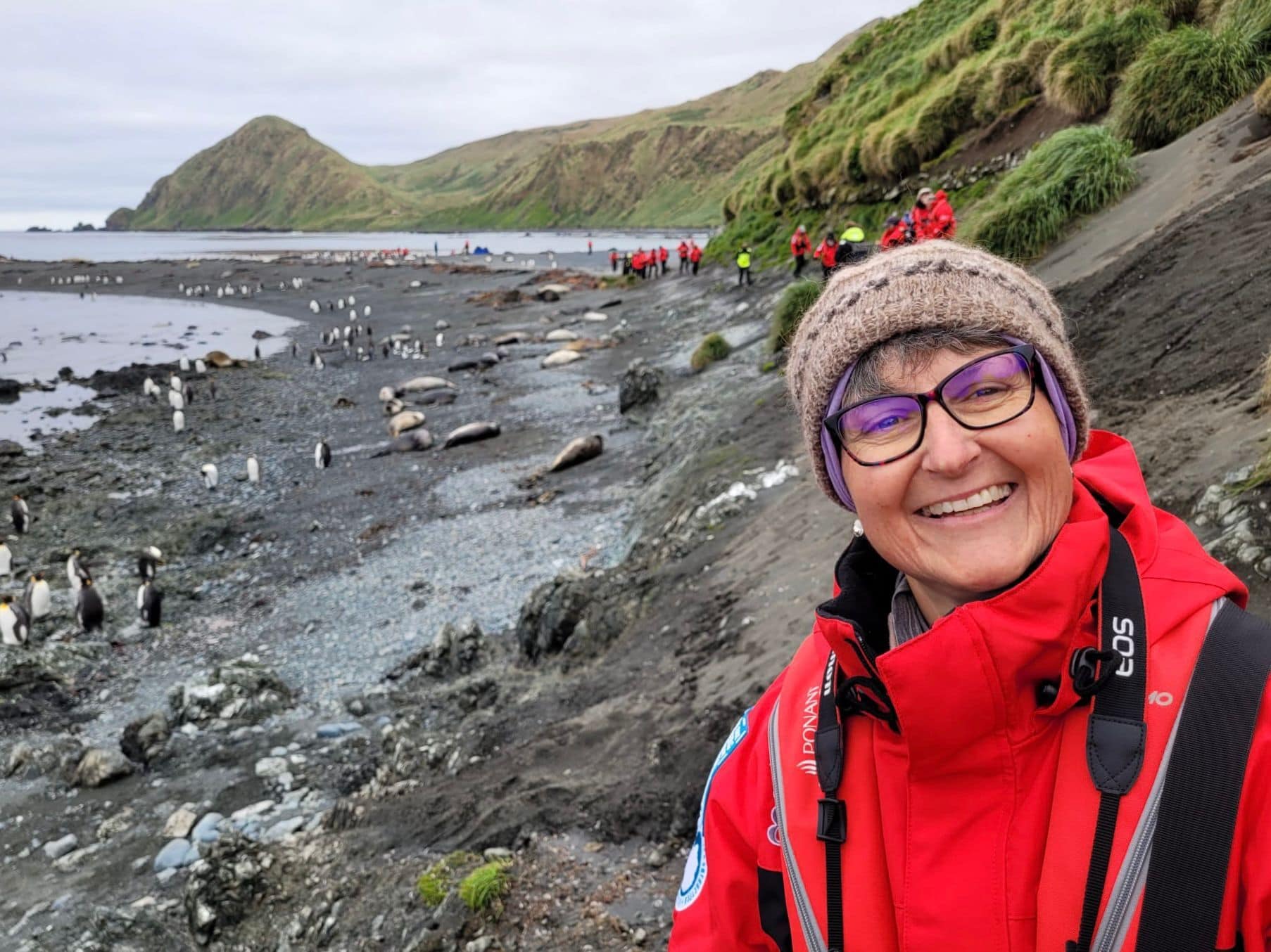 Pia, Senior Destination Specialist from Viva exploring the polar region.