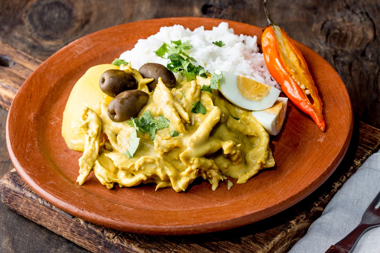  Aji de Gallina.